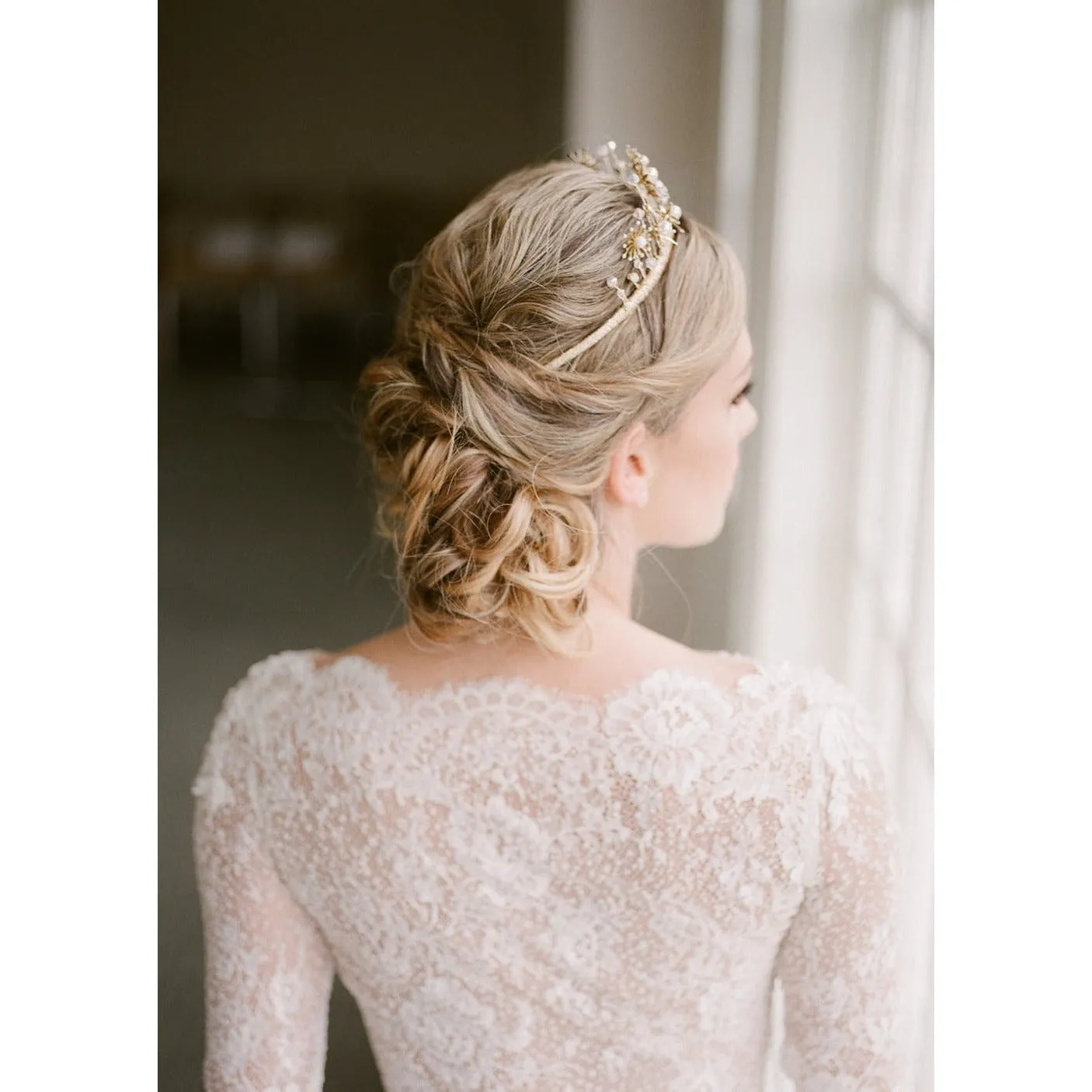 ADELINE Celestial Starburst Bridal Crown