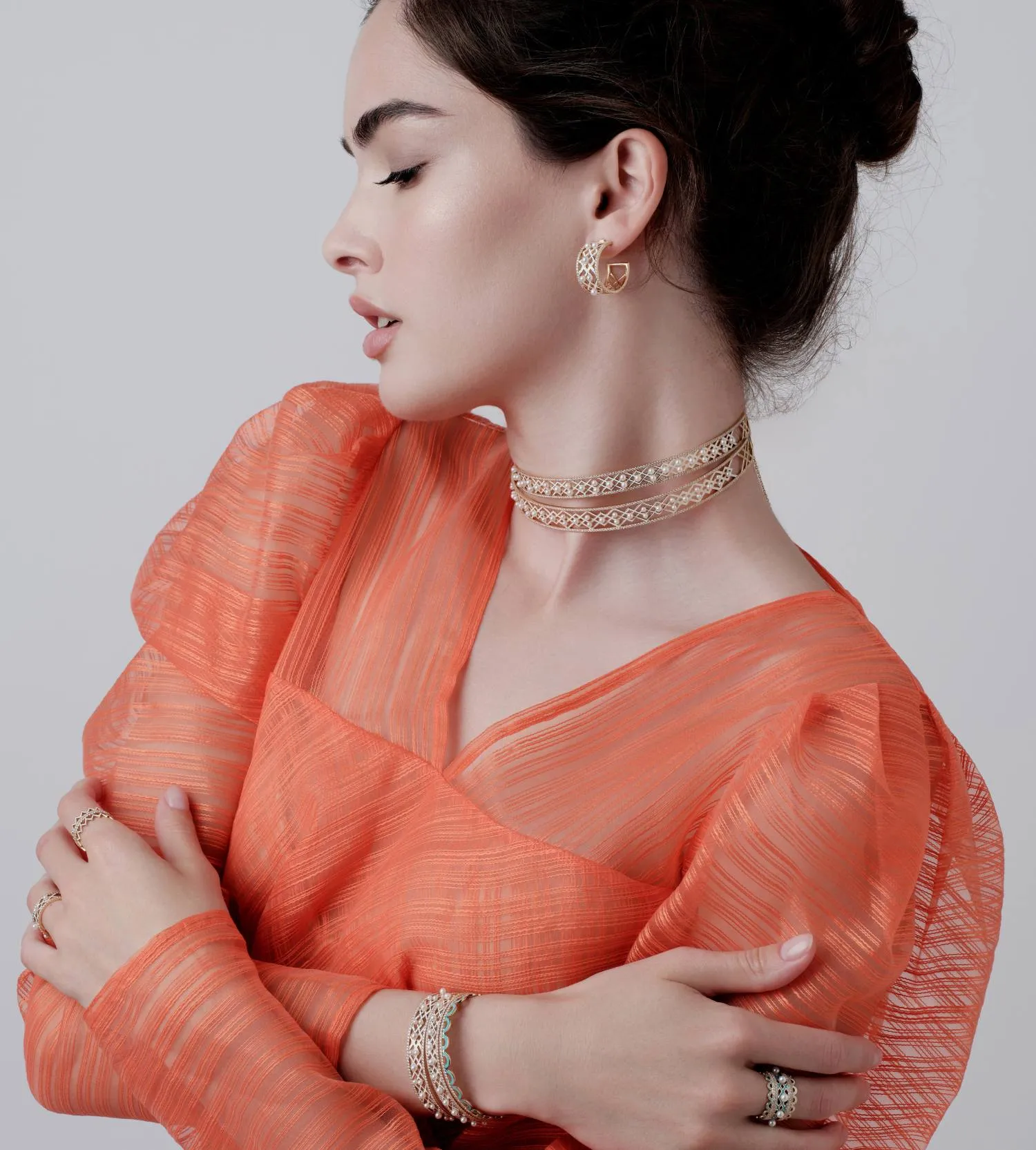 Alma Ivory Midi Choker