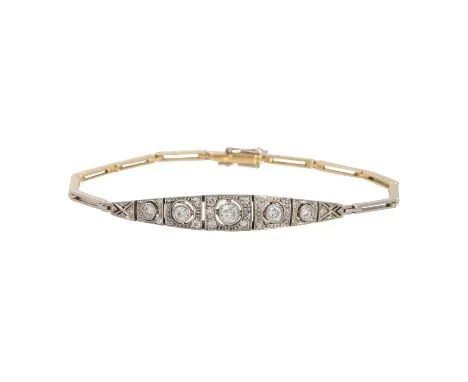 Antique Edwardian Diamond Bracelet