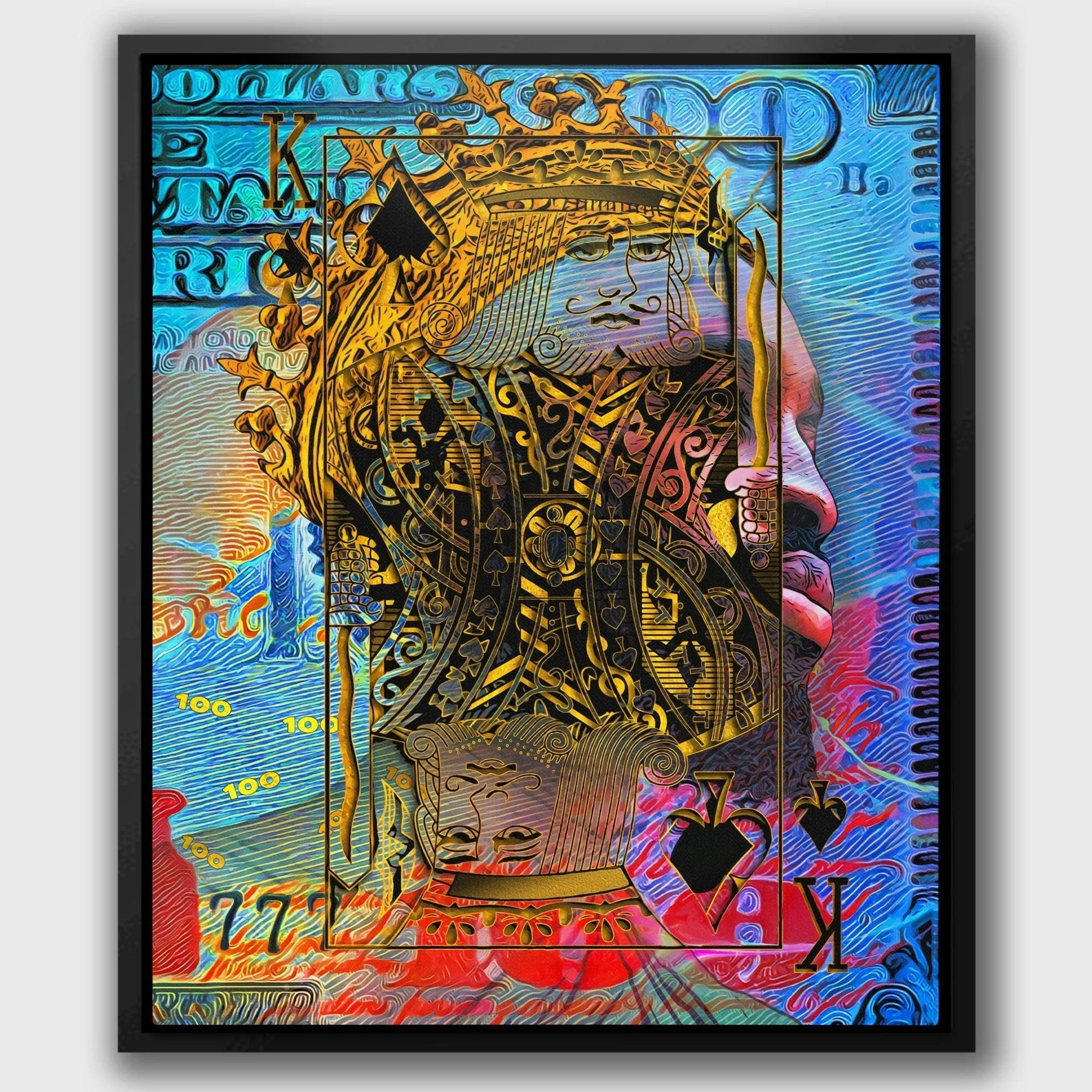 Black King of Spades