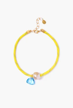 Chan Luu Paracord Anklet - Yellow