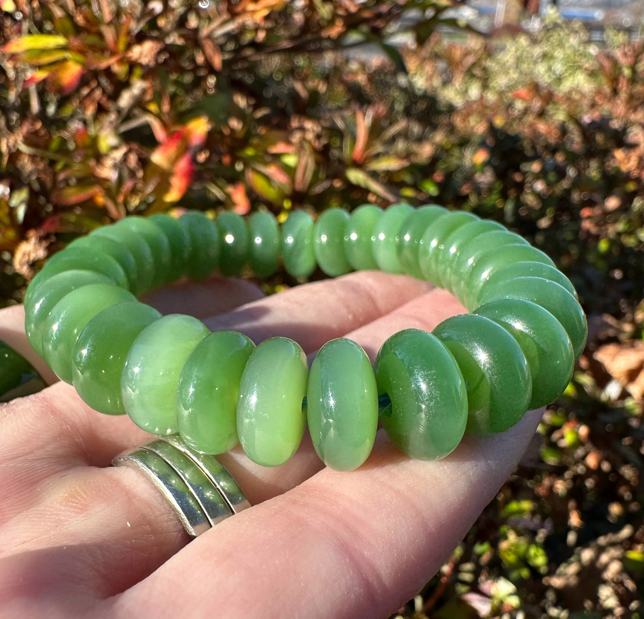 Chatoyant Bead Bracelet, AA Quality*