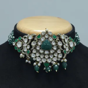 Choker Kundan Necklace Set 7494-34