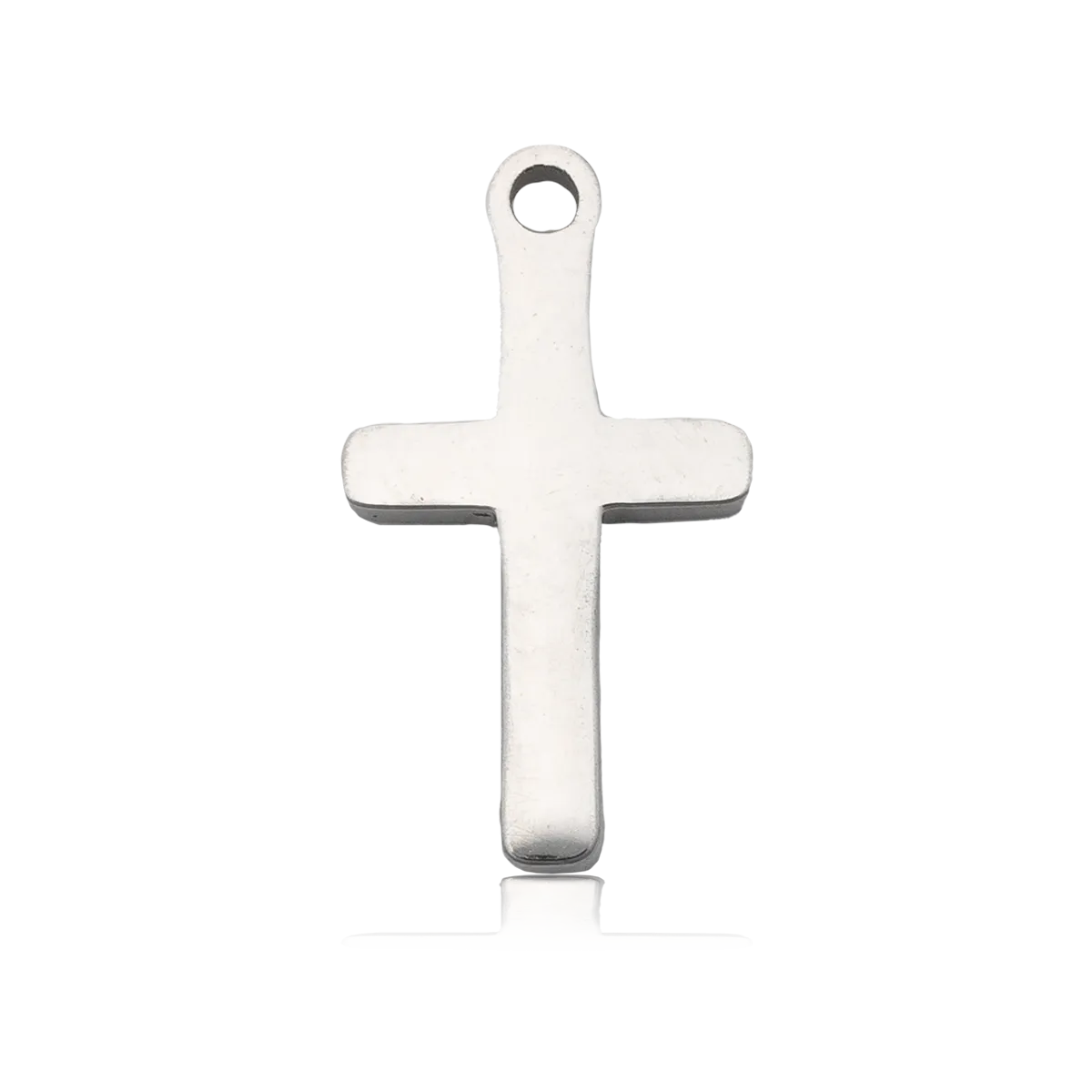 Cross Charm with Blue Zebra Jade Charity Bracelet