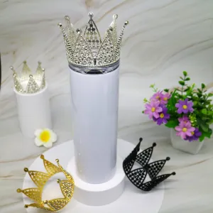 Crown toppers for tumblers/sublimation tumblers/blank crown Topper/20oz crown toppers/