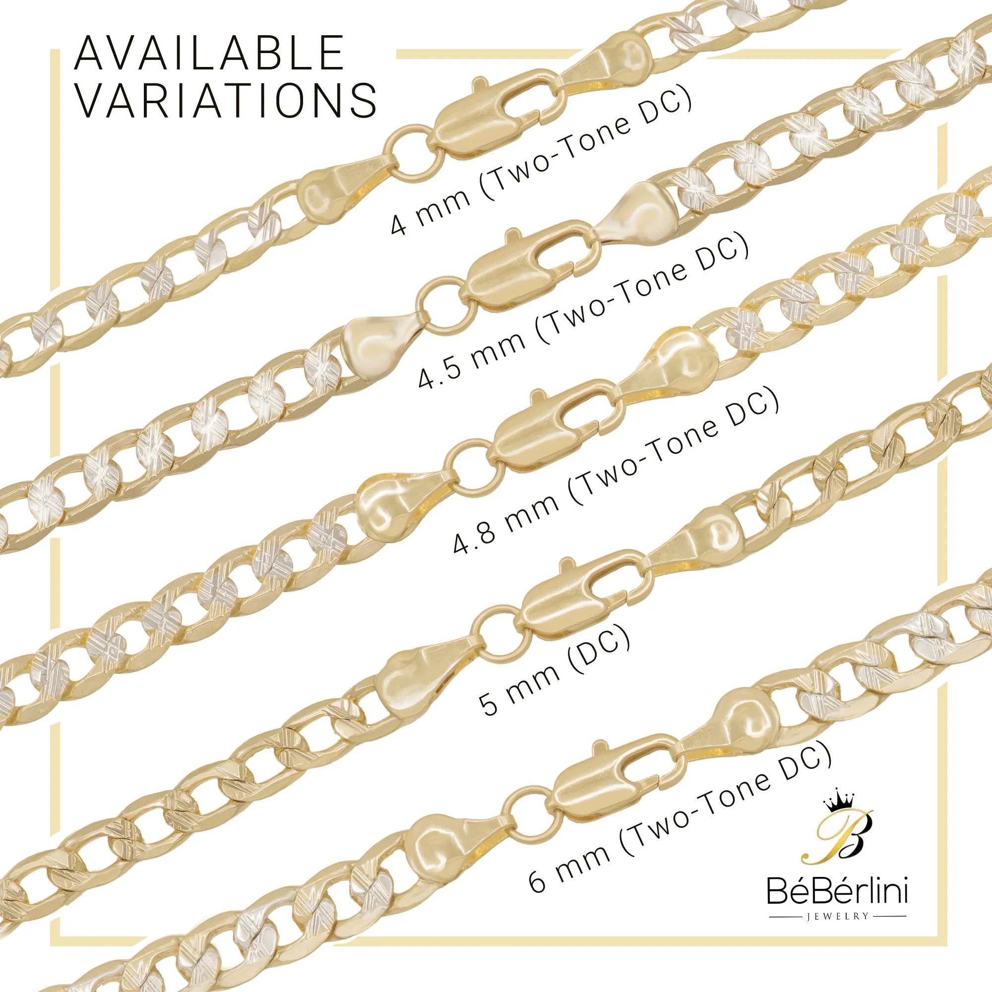 Cuban Link Anklet 14K Gold Filled Diamond Cut Jewelry Women 9.5''