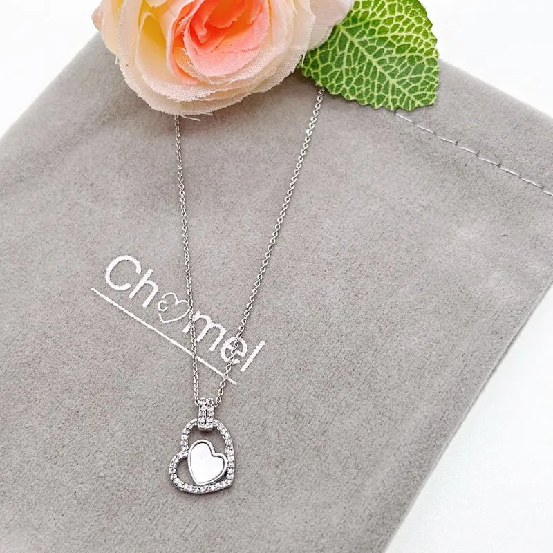 Heart Mother of Pearl Necklace