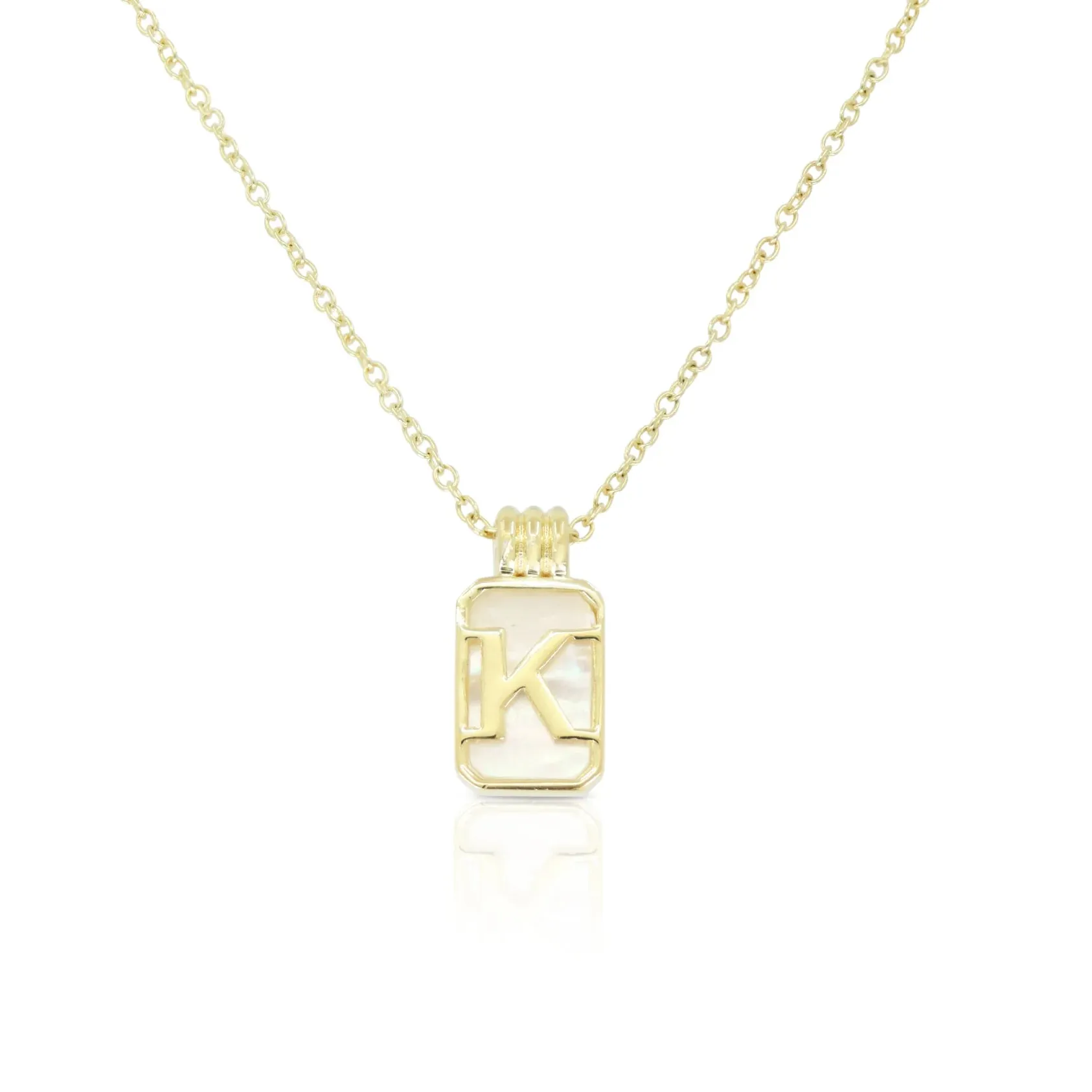 Initial Pendant Necklace