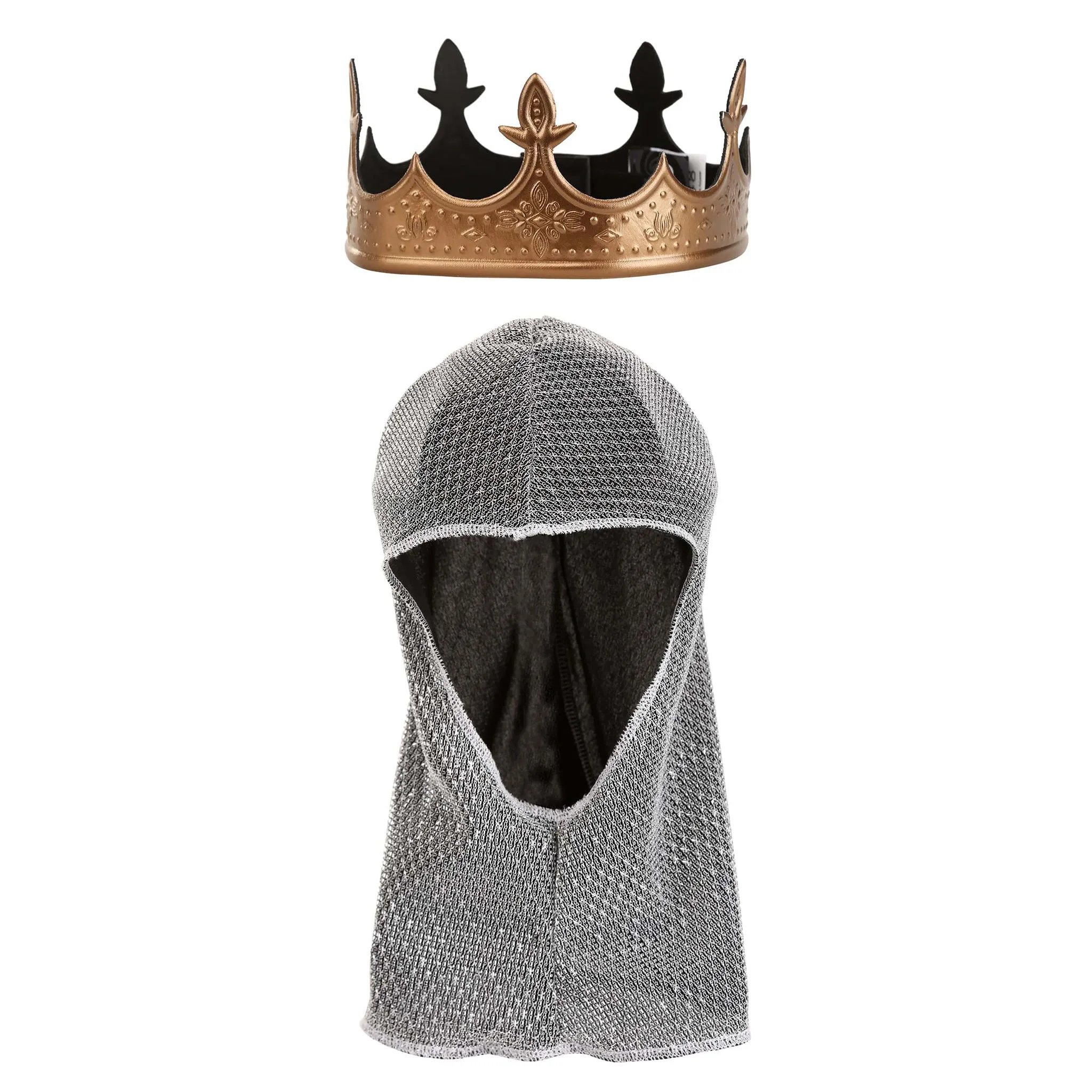 King Arthur Crown with Hood