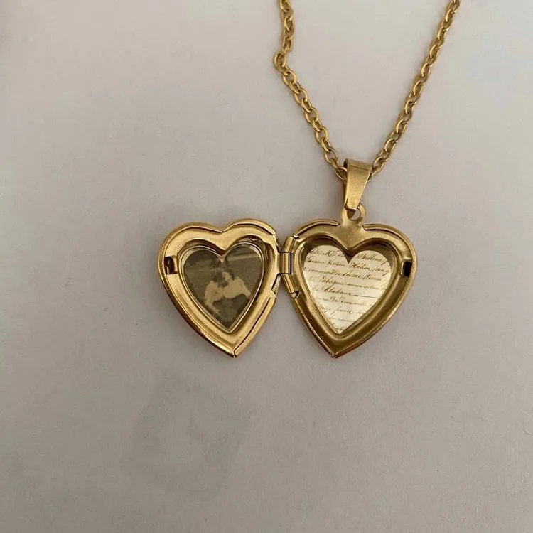 Locket Heart Necklace