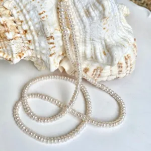 Long Pearl Necklace - Jackie