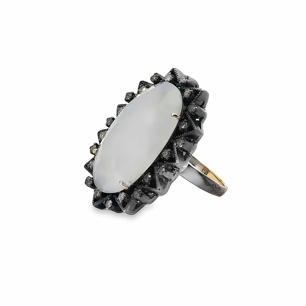 Oval Moonstone Ring