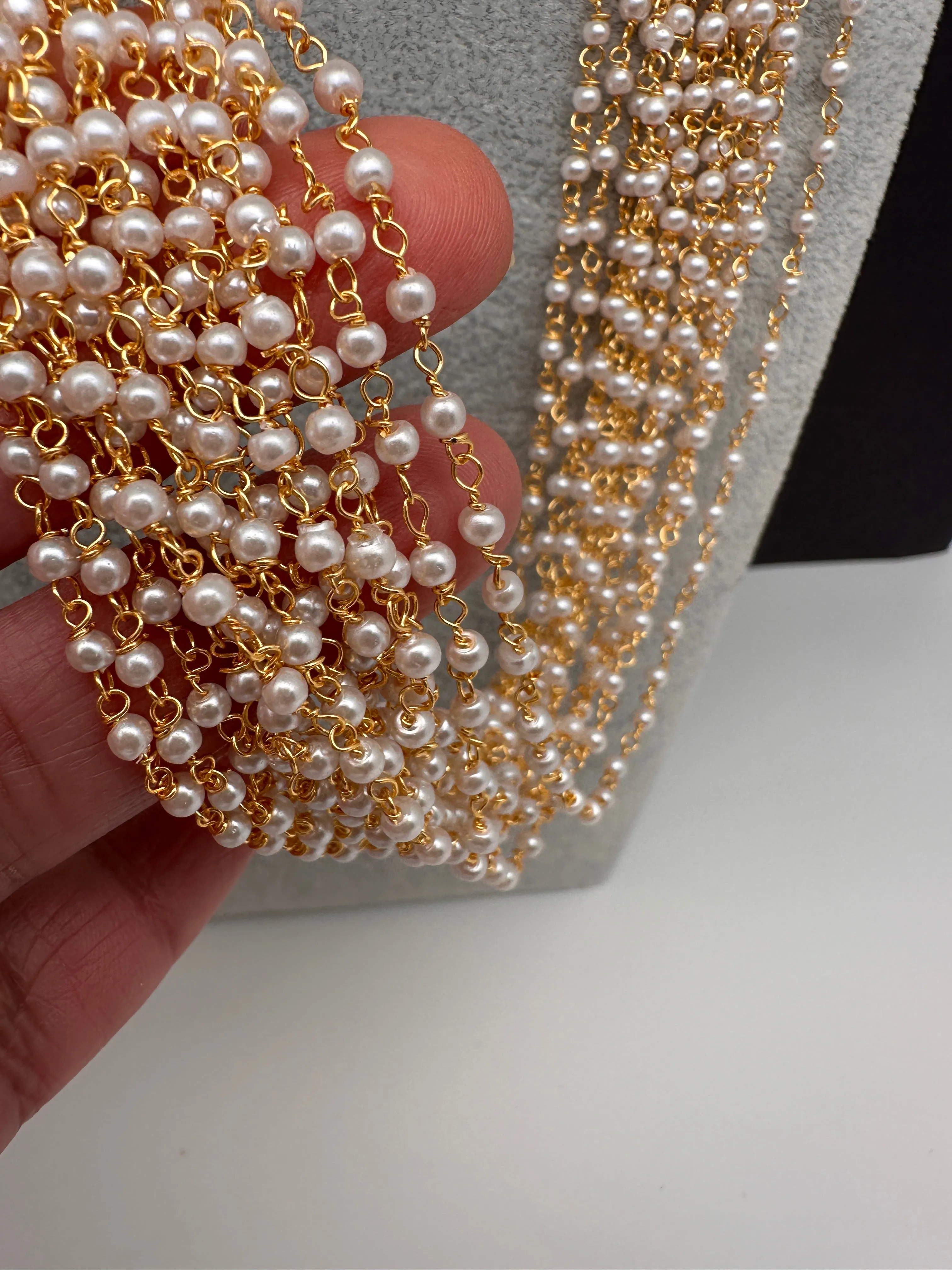 Pearl Bunch Multi Color 12 Line Necklace