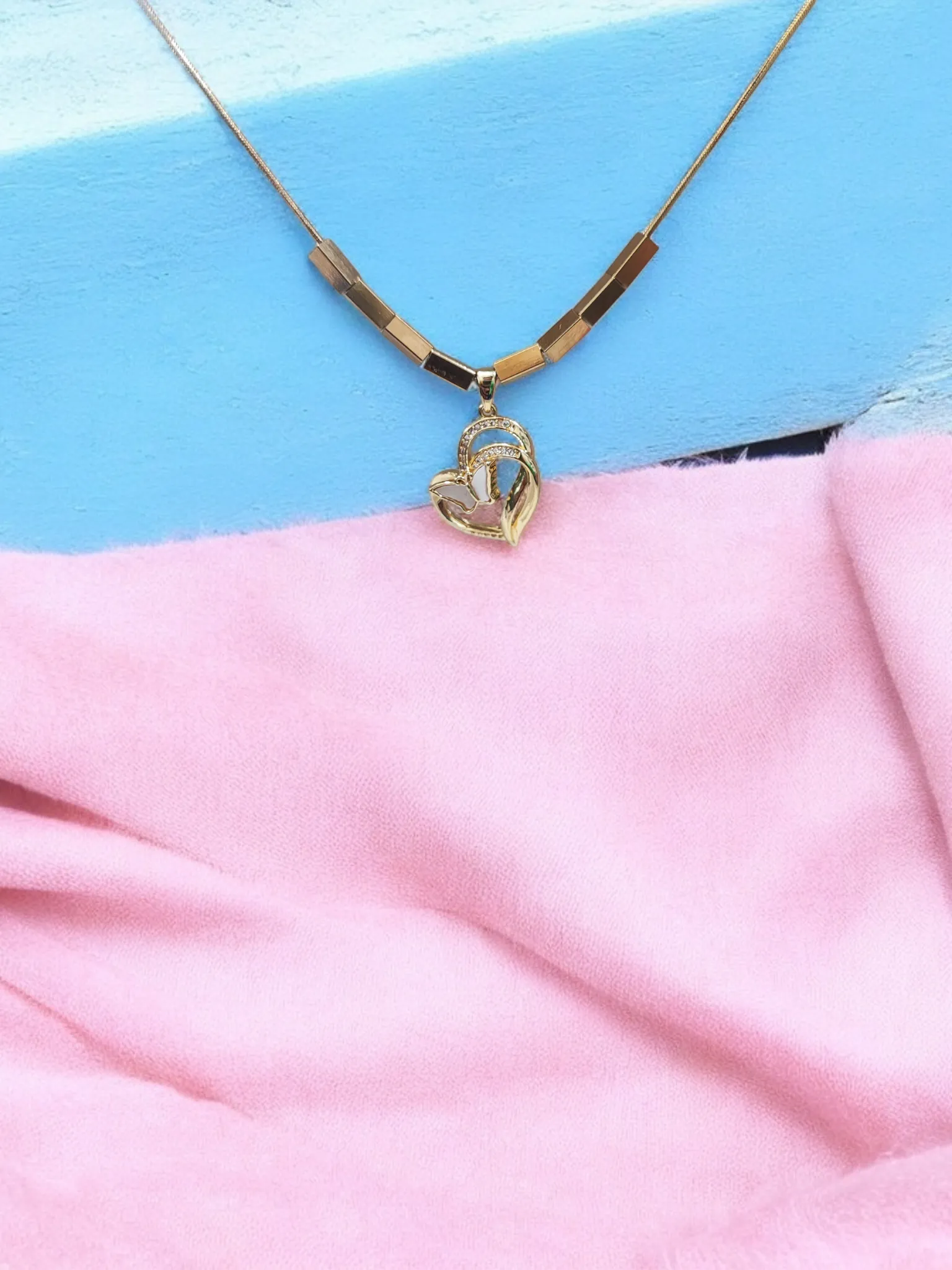 Pearlfect Butterfly Love Locket
