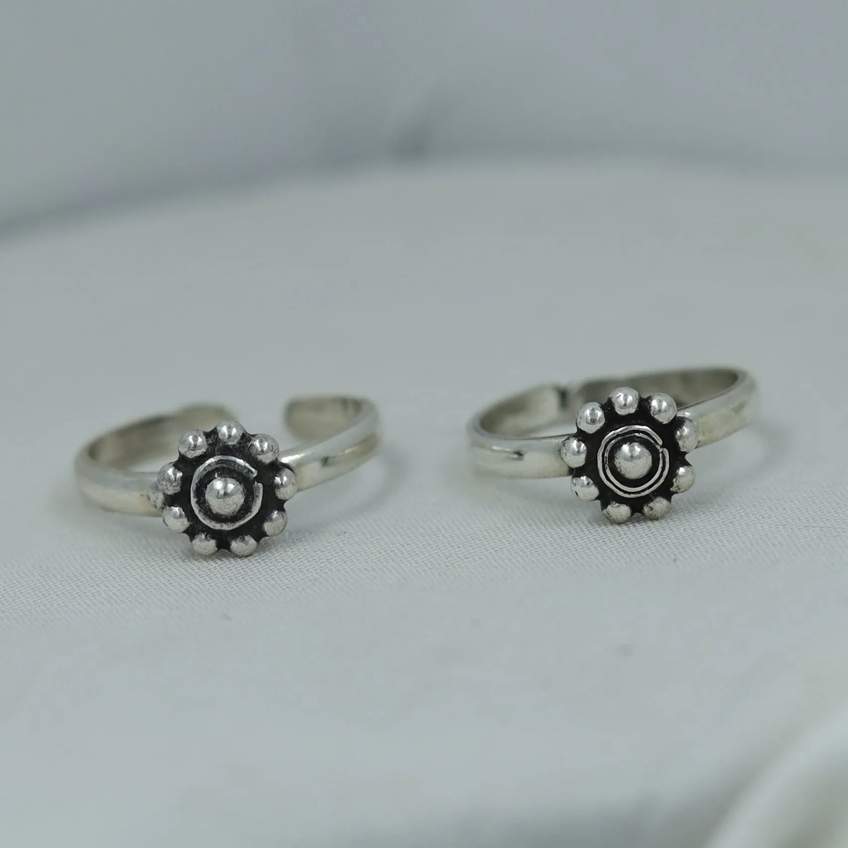 Pure 925 Hallmarked Toe Ring 8152-22