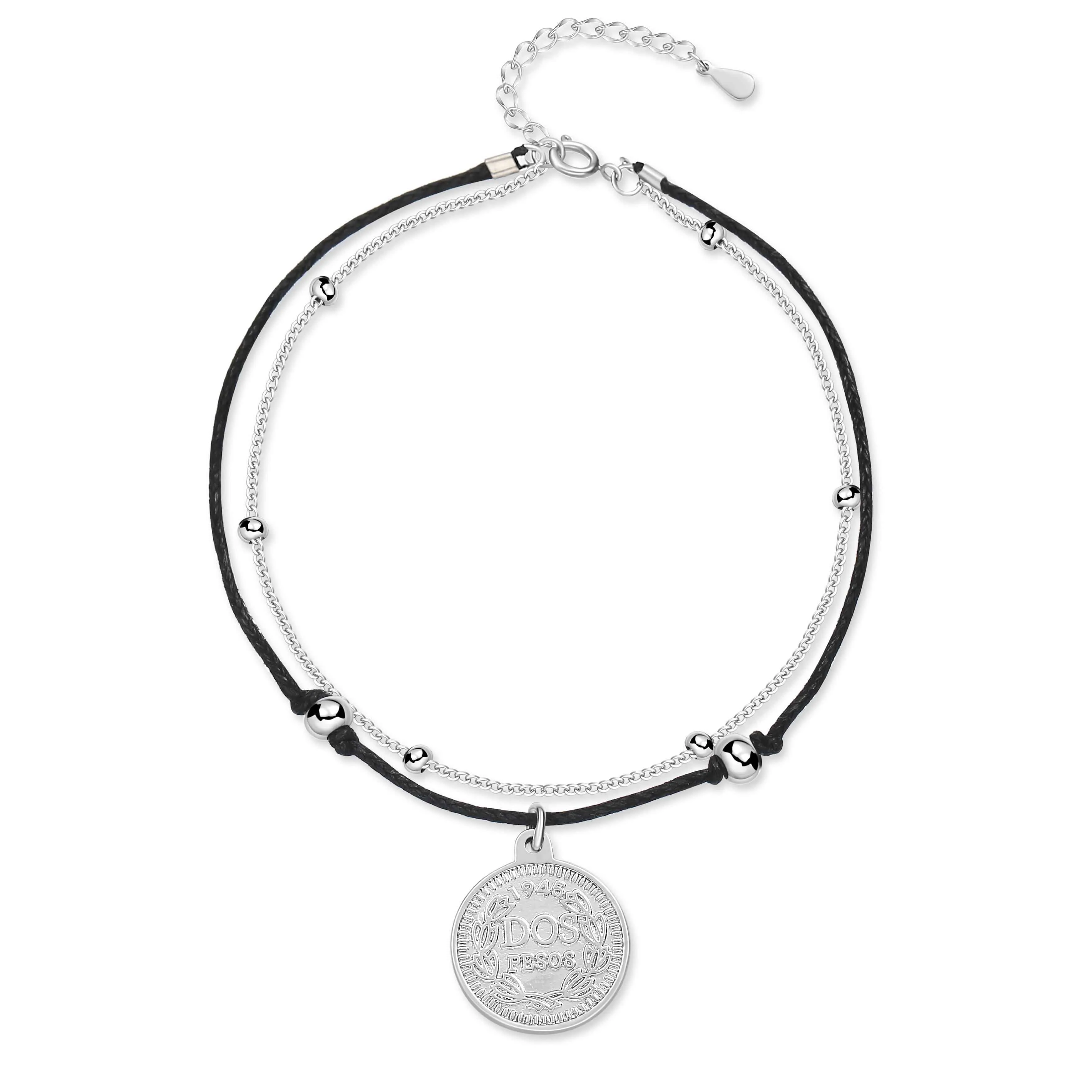 "Fortune" Anklet /Black