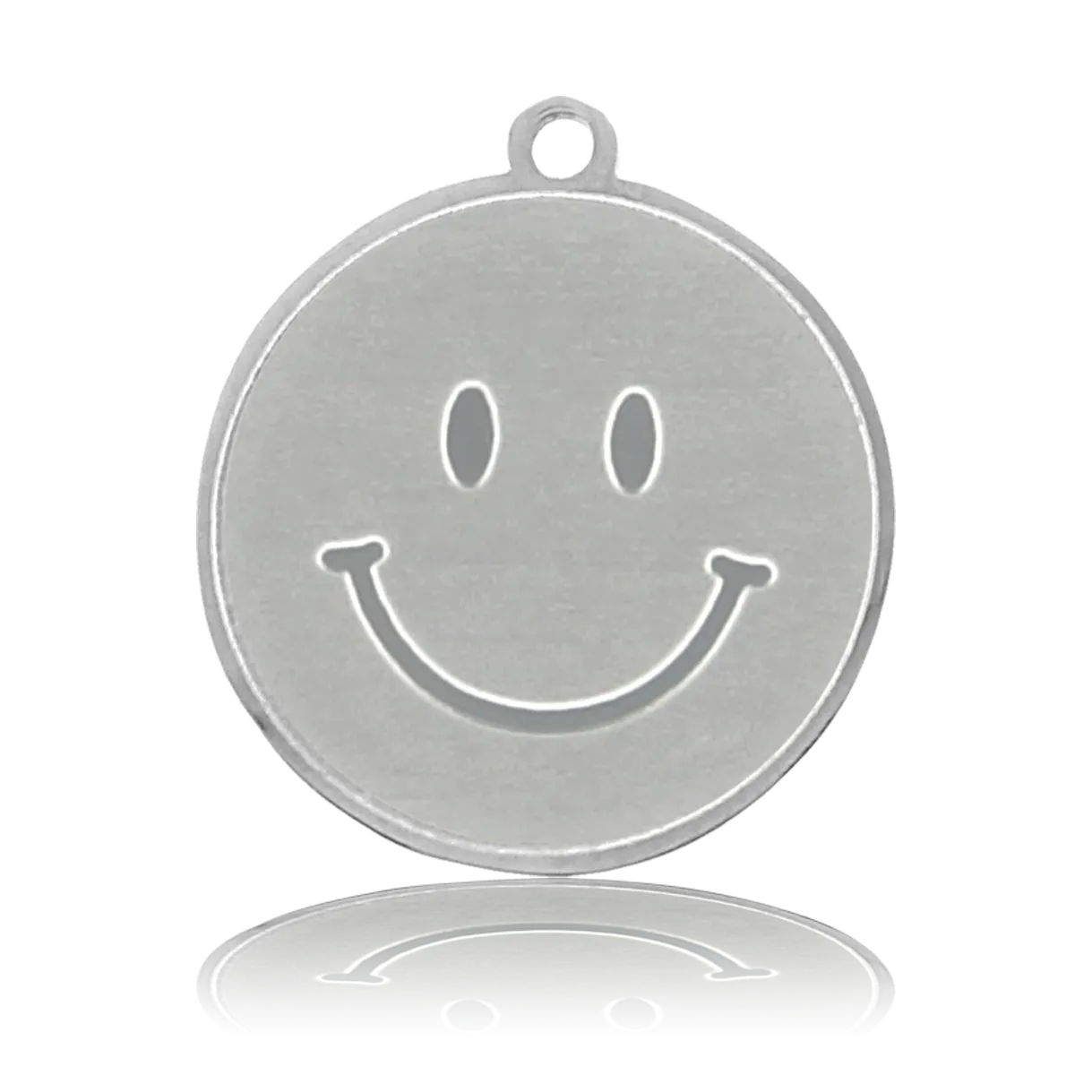 Smile Charm with Green Yellow Jade Charity Bracelet