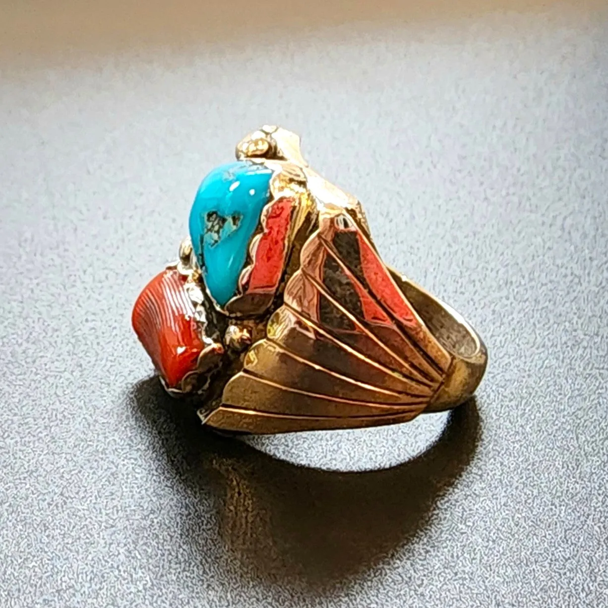 Traditional Navajo Ring - Size 10.75